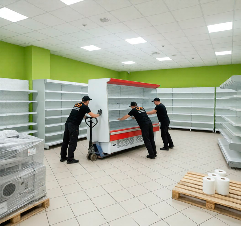 Переезд магазина в Оренбурге